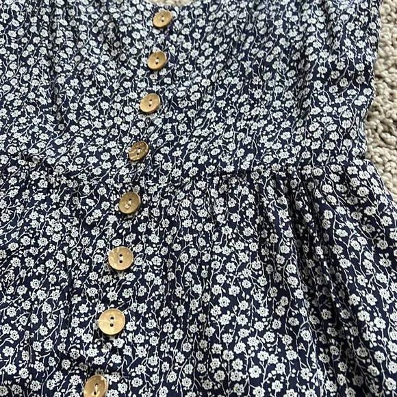 Princess Polly Blue Floral Romper - Picture 4 of 6